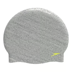 GORRA DE NATACIÓN SPEEDO TANGO POP RECYCLED SILICONA GRIS AMARILLO (042)