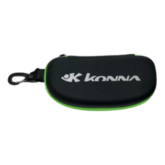 ESTUCHE PARA ANTIPARRAS KONNA NATACIÓN GOGGLE CASE NEGRO VERDE