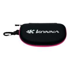 ESTUCHE PARA ANTIPARRAS KONNA NATACIÓN GOGGLE CASE NEGRO FUCSIA