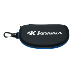 ESTUCHE PARA ANTIPARRAS KONNA NATACIÓN GOGGLE CASE NEGRO AZUL