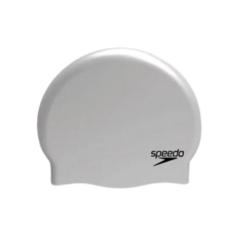 SPEEDO GORRA PLAIN MOULDED SILICONE CAP GRIS (169)