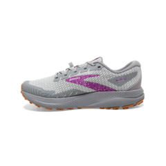 ZAPATILLAS BROOKS DIVIDE 4 RUNNING LIGHT TRAIL MUJER ALLOY OYSTER VIOLET (061) - SOLO NATACIÓN