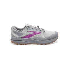 ZAPATILLAS BROOKS DIVIDE 4 RUNNING LIGHT TRAIL MUJER ALLOY OYSTER VIOLET (061)