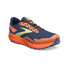 ZAPATILLAS BROOKS DIVIDE 4 LIGHT TRAIL RUNNING HOMBRE NAVY FIRECRACKER SHARP GREEN (406) - comprar online