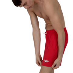 SHORT SPEEDO WATERSHORT ESSENTIALS 16 HOMBRE ROJO (430) - SOLO NATACIÓN