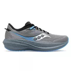 ZAPATILLAS SAUCONY TRIUMPH 21 RUNNING HOMBRE PISADA NEUTRAL FOSSIL BLACK