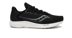 ZAPATILLA SAUCONY RUNNING FREEDOM 4 HOMBRE BLACK STONE PISADA NEUTRAL - comprar online