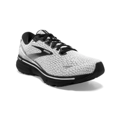 ZAPATILLAS BROOKS RUNNING GHOST 15 HOMBRE CUSHION NEUTRAL WHITE BLACK (121) - tienda online