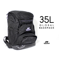 MOCHILA DE NATACIÓN AQUON GLOBAL 35 LITROS LISAS NEGRO NEGRO - comprar online