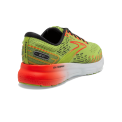 ZAPATILLAS BROOKS RUNNING HOMBRE GLYCERIN 20 CUSHION NEUTRAL LIME RED EBONY (725) - comprar online