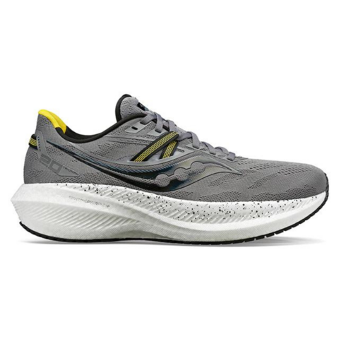 ZAPATILLAS SAUCONY TRIUMPH 20 RUNNING HOMBRE PISADA NEUTRAL GRAVEL SULPHUR