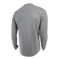 REMERA PROTECCIÓN UV SOLAR AQUON CLASSIC MANGA LARGA HOMBRE GRIS - comprar online