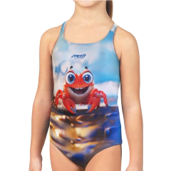 ENTERIZA NATACIÓN SPEED ANTICLORO ART 3459 INFANTIL HAPPY CRAB (7Y) - comprar online