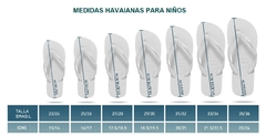 Imagen de OJOTAS HAVAIANAS KIDS MAX BLACK BLUE MARINE (6513)