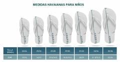 Imagen de OJOTAS HAVAIANAS KIDS ATHLETIC AZUL (0031)