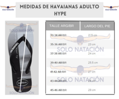 Imagen de HAVAIANAS HOMBRE HYPE MARINO MARINO 5967