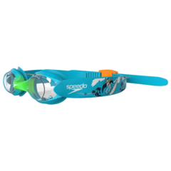 ANTIPARRA SPEEDO SEA SQUAD ILLUSION JUNIOR 2-6 AÑOS AZUL NARANJA VERDE (088) - comprar online