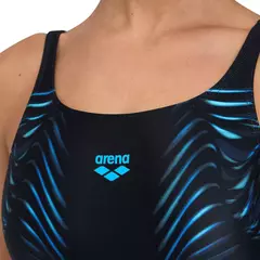 Imagen de ENTERIZA NATACIÓN ARENA IMPRINT U-BACK MUJER MAXFIT ECO BLACK (500)