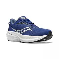 ZAPATILLAS SAUCONY TRIUMPH 21 RUNNING HOMBRE PISADA NEUTRAL INDIGO BLACK - tienda online