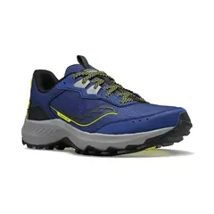 ZAPATILLAS SAUCONY AURA TRAIL RUNNING HOMBRE PISADA NEUTRAL INDIGO BLACK - tienda online