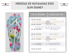 OJOTAS HAVAIANAS KIDS SLIM HELLO KITTY NIÑA ROSA BALLET (0076) - SOLO NATACIÓN