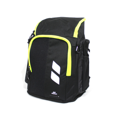 MOCHILA DE NATACIÓN AQUON LATITUDE 45 LITROS LISAS NEGRO AMARILLO - comprar online