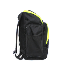 MOCHILA DE NATACIÓN AQUON LATITUDE 45 LITROS LISAS NEGRO AMARILLO - SOLO NATACIÓN