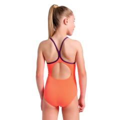 ENTERIZA ARENA STAR GRAPHIC JUNIOR MAXLIFE ECO BRIGHT CORAL PLUM (909) - comprar online