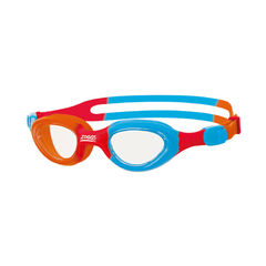 ANTIPARRAS NATACIÓN ZOGGS LITTLE SUPER SEAL KIDS 0-6 AÑOS CLEAR ORANGE RED