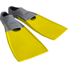 PATAS DE RANA NATACIÓN ZOGGS LONG BLADE FINS ALETAS GREY YELLOW EU 37-38