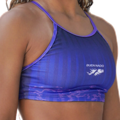 TOP NATACIÓN BUEN NADO MUJER ESTAMPADO ART 319 MALVINAS - comprar online