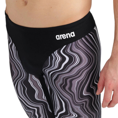 MALLA CALZA NATACIÓN ARENA MARBLED HOMBRE MAXLIFE BLACK BLACK MULTI (550) - tienda online