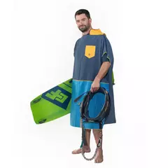 ORIGAMI PONCHO ADULTO MARINO FRANCIA AMARILLO TALLE LARGE 108 X 90 CM - tienda online