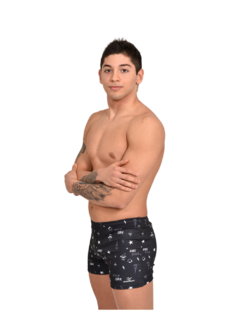 BOXER BUEN NADO JUNIOR ESTAMPADO ART 162 METAL ROCK