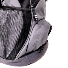 MOCHILA DE NATACIÓN AQUON GLOBAL 35 LITROS LISAS GRIS NEGRO