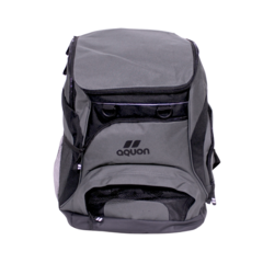 MOCHILA DE NATACIÓN AQUON GLOBAL 35 LITROS LISAS GRIS NEGRO - comprar online