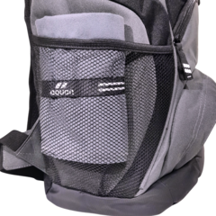 MOCHILA DE NATACIÓN AQUON GLOBAL 35 LITROS LISAS GRIS NEGRO - comprar online