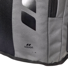 MOCHILA DE NATACIÓN AQUON LATITUDE 45 LITROS LISAS GRIS NEGRO - SOLO NATACIÓN