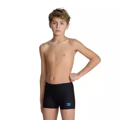 BOXER ARENA MULTI PIXELS JUNIOR MAXFIT ECO BLACK MULTI TURQUOISE (500)