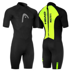 HEAD MULTIX VS HOMBRE MULTISPORT SHORTY 2,5 BLACK LIME