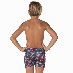 BOXER QUICKLY JUNIOR ESTAMPADO NEGRO ART 1484 - comprar online