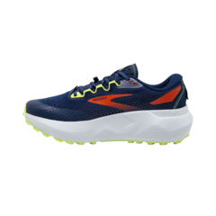 ZAPATILLAS BROOKS CALDERA 6 TRAIL RUNNING HOMBRE NAVY FIRECRACKER SHARP GREEN (406) - tienda online