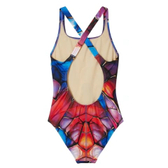 ENTERIZA NATACIÓN SPEED ANTICLORO ART 3412 ESTAMPADA JUVENIL NECTAR (108) - comprar online