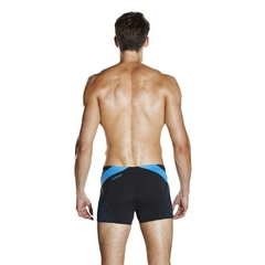 Imagen de MALLA BOXER NATACIÓN SPEEDO CHEVRON SPLICE HOMBRE ENDURANCE+ NEGRO AZUL (558)