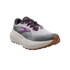 ZAPATILLAS BROOKS CALDERA 6 TRAIL RUNNING MUJER OYSTER BLACKENED PEARL PURPLE (028) en internet