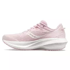 ZAPATILLAS SAUCONY TRIUMPH 21 RUNNING MUJER PISADA NEUTRAL PETAL SILVER - comprar online