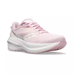 ZAPATILLAS SAUCONY TRIUMPH 21 RUNNING MUJER PISADA NEUTRAL PETAL SILVER - tienda online
