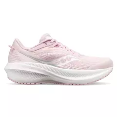 ZAPATILLAS SAUCONY TRIUMPH 21 RUNNING MUJER PISADA NEUTRAL PETAL SILVER