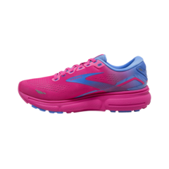 ZAPATILLAS BROOKS RUNNING GHOST 15 MUJER CUSHION NEUTRAL PINK GLO BLUE FUCHSIA (606) - tienda online