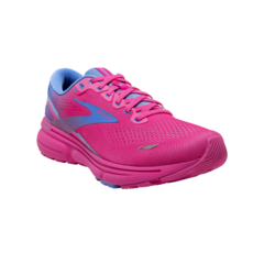 ZAPATILLAS BROOKS RUNNING GHOST 15 MUJER CUSHION NEUTRAL PINK GLO BLUE FUCHSIA (606) en internet